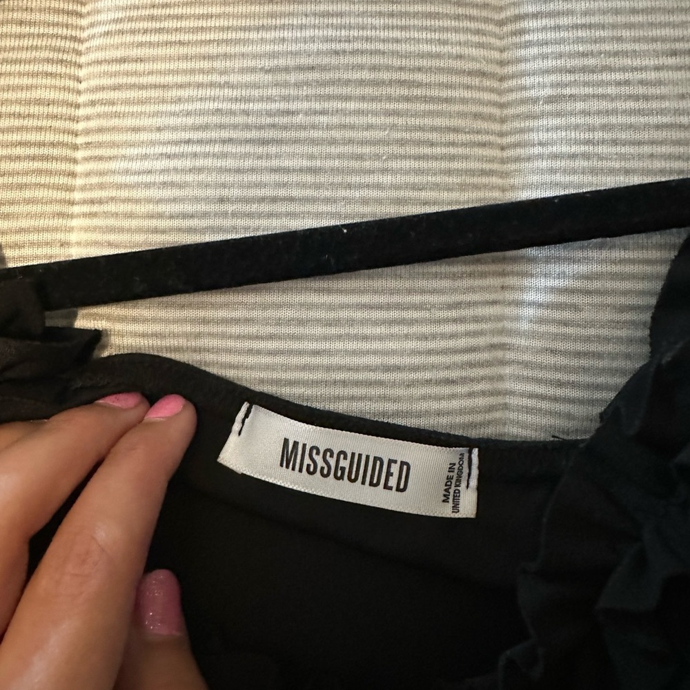 BLACK MINI DRESS - Picture 4 of 4